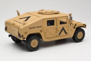 Hummer H1 AM General Military Police Exoto 1:18 01801 Метал — снимка 3 от 8