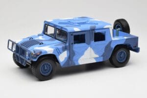 Hummer H1 Humvee Син & Бял Motormax 1:18 73157 Метал