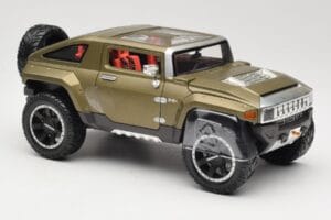 Hummer HX Concept Зелен Maisto 1:18 36171 Метал — снимка 6 от 8