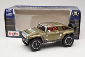 Hummer HX Concept Зелен Maisto 1:18 36171 Метал — снимка 8 от 8