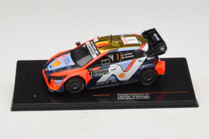 Hyundai i20 N Rally1 #1 T. Neuville / M. Wydaeghe Rally Monte Carlo 2025 IXO 1:43 RAM973C Метал