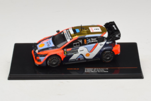 Hyundai i20 N Rally1 #8 O. Tanak / M. Jarveoja Rally Monte Carlo 2025 IXO 1:43 RAM973B Метал