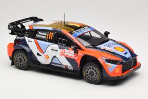 Hyundai i20 N Rally1 #11 Hyundai Shell Mobis WRT T. Neuville / M. Wydaeghe Rally Poland 2024 IXO 1:18 18RMC214 Метал — снимка 3 от 6