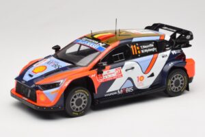 Hyundai i20 N Rally1 #11 Hyundai Shell Mobis WRT T. Neuville / M. Wydaeghe Rally Poland 2024 IXO 1:18 18RMC214 Метал