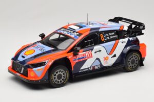 Hyundai i20 N Rally1 #8 Hyundai Shell Mobis WRT O. Tanak / M. Jarveoja Rally Chile 2024 IXO 1:18 18RMC223 Метал