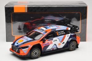 Hyundai i20 N Rally1 #8 Hyundai Shell Mobis WRT O. Tanak / M. Jarveoja Rally Chile 2024 IXO 1:18 18RMC223 Метал — снимка 6 от 6