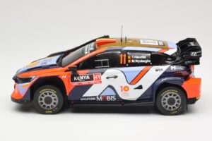 Hyundai i20 N Rally1 WRC Hybrid #11 T. Neuville / M. Wydaeghe Safari Rally Kenya 2024 IXO 1:18 18RMC208 Метал — снимка 3 от 6