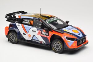Hyundai i20 N Rally1 WRC Hybrid #11 T. Neuville / M. Wydaeghe Safari Rally Kenya 2024 IXO 1:18 18RMC208 Метал — снимка 4 от 6