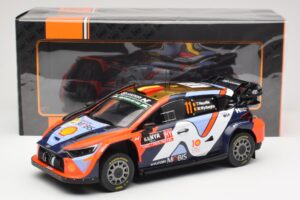 Hyundai i20 N Rally1 WRC Hybrid #11 T. Neuville / M. Wydaeghe Safari Rally Kenya 2024 IXO 1:18 18RMC208 Метал — снимка 6 от 6