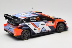 Hyundai i20 N Rally1 #11 T. Neuville / M. Wydaeghe Rally Japan WRC World Champion 2024 IXO 1:18 18RMC228 Метал — снимка 2 от 6