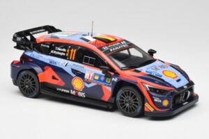 Hyundai i20 N Rally1 WRC #11 T. Neuville / M. Wydaeghe Central European Rally Winner 2023 IXO 1:18 18RMC193 Метал — снимка 4 от 6