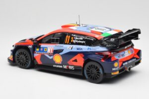 Hyundai i20 N Rally1 WRC #11 T. Neuville / M. Wydaeghe Central European Rally Winner 2023 IXO 1:18 18RMC193 Метал — снимка 5 от 6