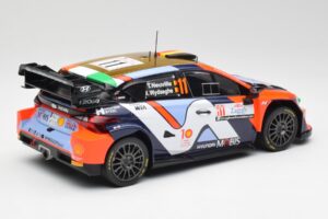 Hyundai i20 N Rally1 #11 T. Neuville / M. Wydaeghe Rally Croatia 2024 IXO 1:18 18RMC203 Метал — снимка 2 от 6