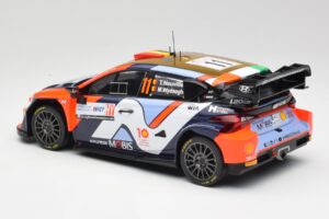 Hyundai i20 N Rally1 #11 T. Neuville / M. Wydaeghe Rally Croatia 2024 IXO 1:18 18RMC203 Метал — снимка 5 от 6