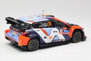 Hyundai i20 N Rally1 #11 T. Neuville / M. Wydaeghe Rally Sweden 2024 IXO 1:18 18RMC201 Метал — снимка 2 от 6