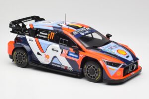 Hyundai i20 N Rally1 #11 T. Neuville / M. Wydaeghe Rally Sweden 2024 IXO 1:18 18RMC201 Метал — снимка 4 от 6