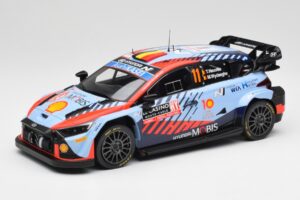 Hyundai i20 N Rally1 WRC #11 T. Neuville / M. Wydaeghe Rally Monte Carlo Winner 2024 IXO 1:18 18RMC194 Метал