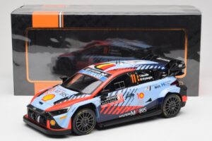 Hyundai i20 N Rally1 WRC #11 T. Neuville / M. Wydaeghe Rally Monte Carlo Winner 2024 IXO 1:18 18RMC194 Метал — снимка 6 от 6