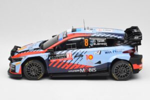 Hyundai i20 N Rally1 WRC #8 O. Tänak / M. Järveoja Rally Monte Carlo Night Version 2024 IXO 1:18 18RMC195 Метал — снимка 3 от 6