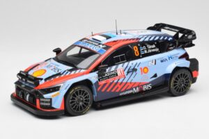 Hyundai i20 N Rally1 WRC #8 O. Tänak / M. Järveoja Rally Monte Carlo Night Version 2024 IXO 1:18 18RMC195 Метал