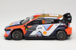Hyundai i20 N WRC #16 A. Fourmaux / A. Coria Rally Monte Carlo 2025 IXO 1:18 18RMC230A Метал — снимка 3 от 6