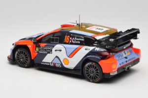Hyundai i20 N WRC #16 A. Fourmaux / A. Coria Rally Monte Carlo 2025 IXO 1:18 18RMC230A Метал — снимка 5 от 6