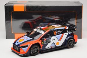 Hyundai i20 N WRC #16 A. Fourmaux / A. Coria Rally Monte Carlo 2025 IXO 1:18 18RMC230A Метал — снимка 6 от 6