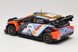Hyundai i20 N WRC #16 A. Fourmaux / A. Coria Rally Monte Carlo Night Version 2025 IXO 1:18 18RMC230B Метал — снимка 5 от 6