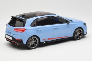 Hyundai i30 N Светлосин MCG 1:18 MCG18503 Метал — снимка 2 от 6
