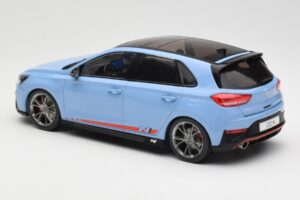 Hyundai i30 N Светлосин MCG 1:18 MCG18503 Метал — снимка 5 от 6