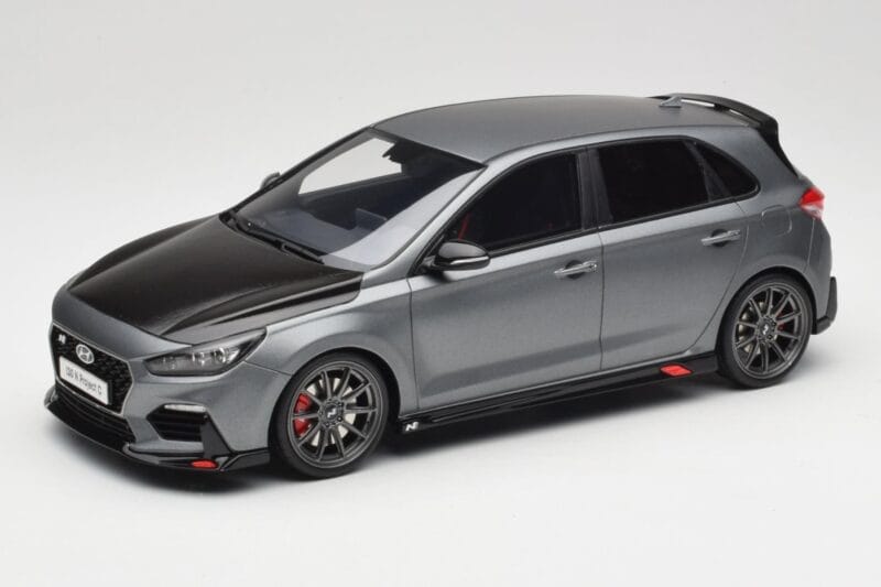 Hyundai i30 N Project C PD Shadow Grey Otto 1:18 OT1060 Смола