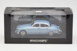 Jaguar Mk II Blue Metallic Minichamps 1:43 433130604 Метал — снимка 4 от 4