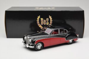 Jaguar Mk VIII Черен & Тъмночервен BoS Models 1:18 BOS408 Смола — снимка 6 от 6