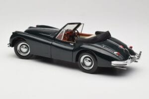 Jaguar XK140 Drophead Coupe Черен Sun Star 1:18 2802 Метал — снимка 7 от 8