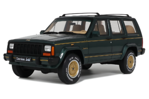 Jeep Cherokee XJ Limited Dark Hunter Green Otto 1:18 OT1340 Смола