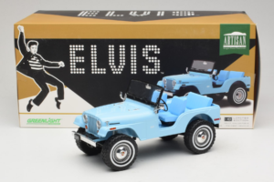 Jeep CJ-5 Elvis Presley's Car GreenLight 1:18 19061 Метал — снимка 6 от 6