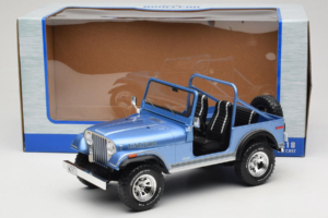Jeep CJ-7 Laredo Син MCG 1:18 MCG18553 Метал — снимка 6 от 6