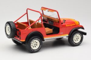 Jeep CJ-7 Renegade Червен MCG 1:18 MCG18110 Метал — снимка 2 от 6