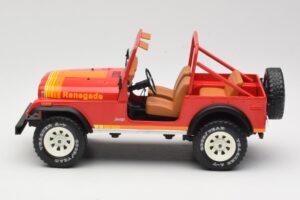 Jeep CJ-7 Renegade Червен MCG 1:18 MCG18110 Метал — снимка 3 от 6