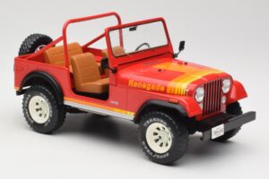Jeep CJ-7 Renegade Червен MCG 1:18 MCG18110 Метал — снимка 4 от 6