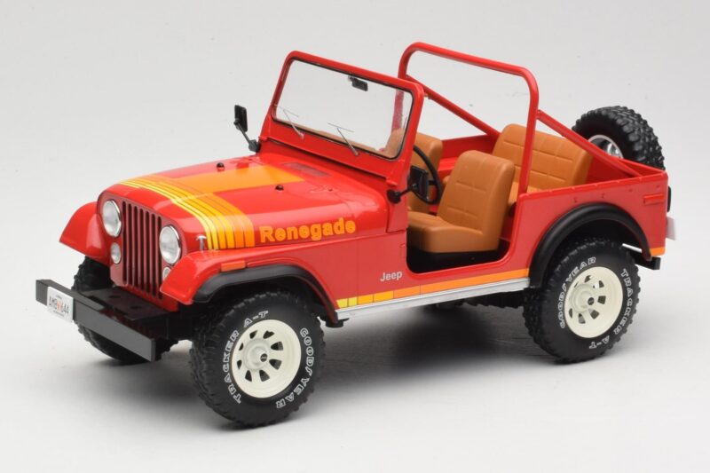 Jeep CJ-7 Renegade Червен MCG 1:18 MCG18110 Метал