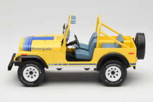 Jeep CJ-7 Renegade Жълт MCG 1:18 MCG18552 Метал — снимка 3 от 6