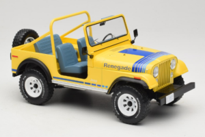 Jeep CJ-7 Renegade Жълт MCG 1:18 MCG18552 Метал — снимка 4 от 6