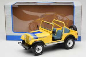 Jeep CJ-7 Renegade Жълт MCG 1:18 MCG18552 Метал — снимка 6 от 6