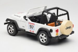 Jeep Wrangler Rallye #97 Бежов Solido 1:18 9012 Метал — снимка 5 от 6