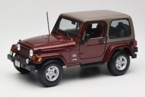 Jeep Wrangler TJ Sahara Червен Maisto 1:18 31662 Метал
