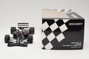 Jordan Ford 191 #32 B. Gachot Paul Ricard Test 15 January 1991 Minichamps 1:18 110910199 Метал — снимка 6 от 6