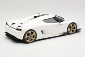 Koenigsegg CC850 Crystal White GT Spirit 1:18 GT903 Смола — снимка 2 от 6