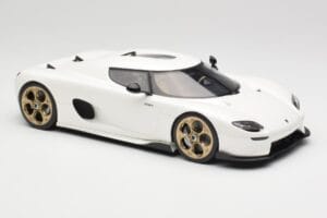 Koenigsegg CC850 Crystal White GT Spirit 1:18 GT903 Смола — снимка 4 от 6
