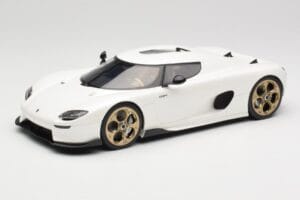 Koenigsegg CC850 Crystal White GT Spirit 1:18 GT903 Смола